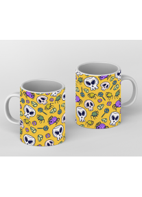 Керамична чаша HALLOWEEN - Skulls